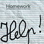 paper with homework help written on it